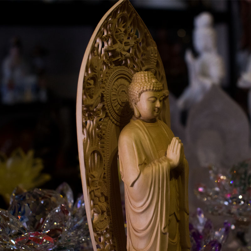 Tượng Phật Thích Ca Gỗ