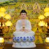 Tượng Phật A Di Đà bột đá