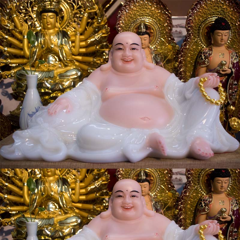 Tượng Phật Di Lặc Bằng Bột Đá