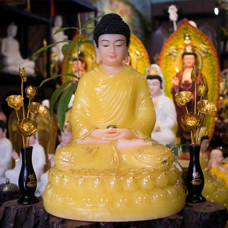 Tượng Phật Bổn Sư Thích Ca Bột Đá