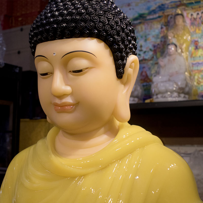 Tượng Dược Sư Phật Bột Đá