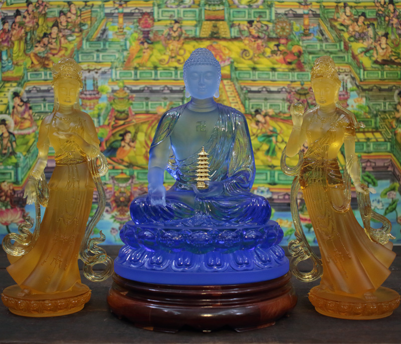 Tượng Phật Đông Phương Tam Thánh