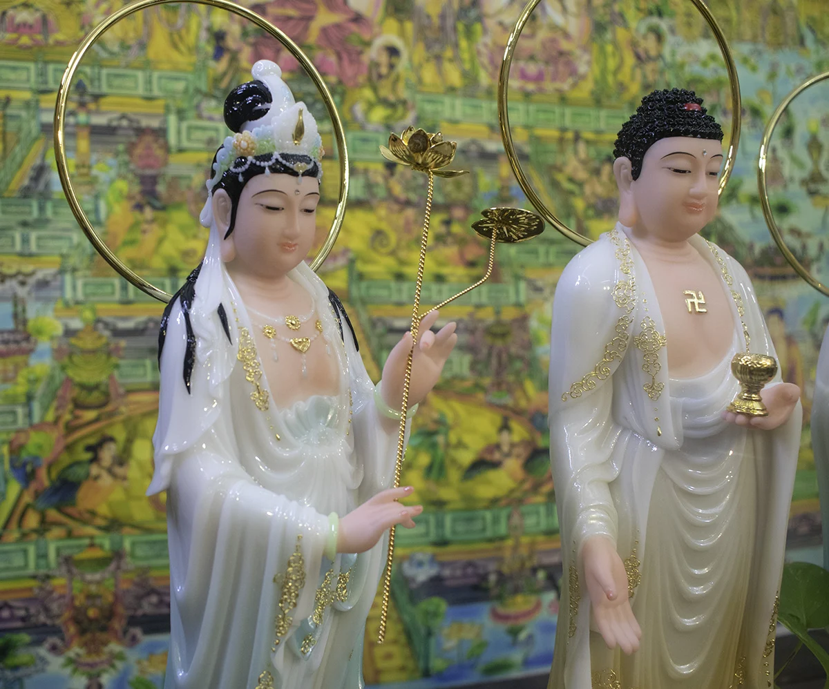 tượng đại thế chí bồ tát