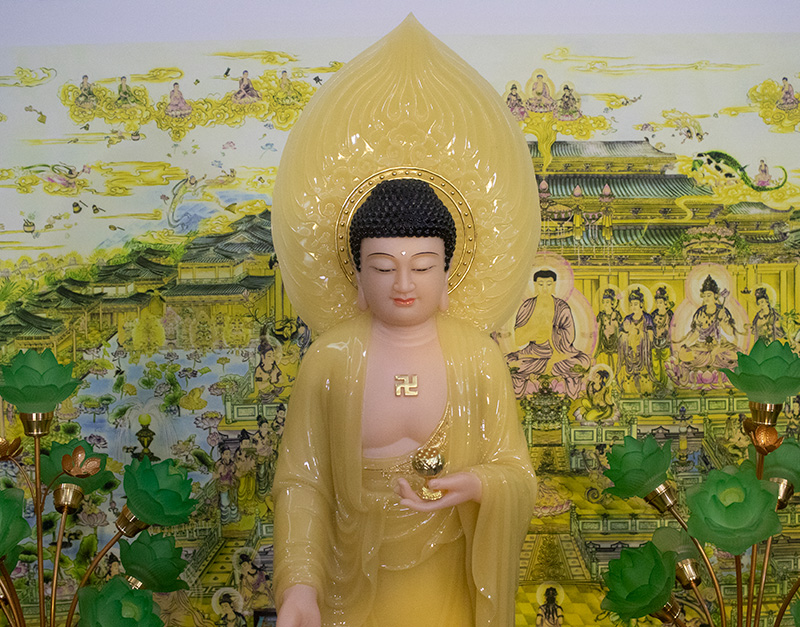 tượng a di đà đứng