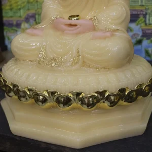 Tượng Phật Thích Ca Tĩnh Tâm chi tiết đài sen