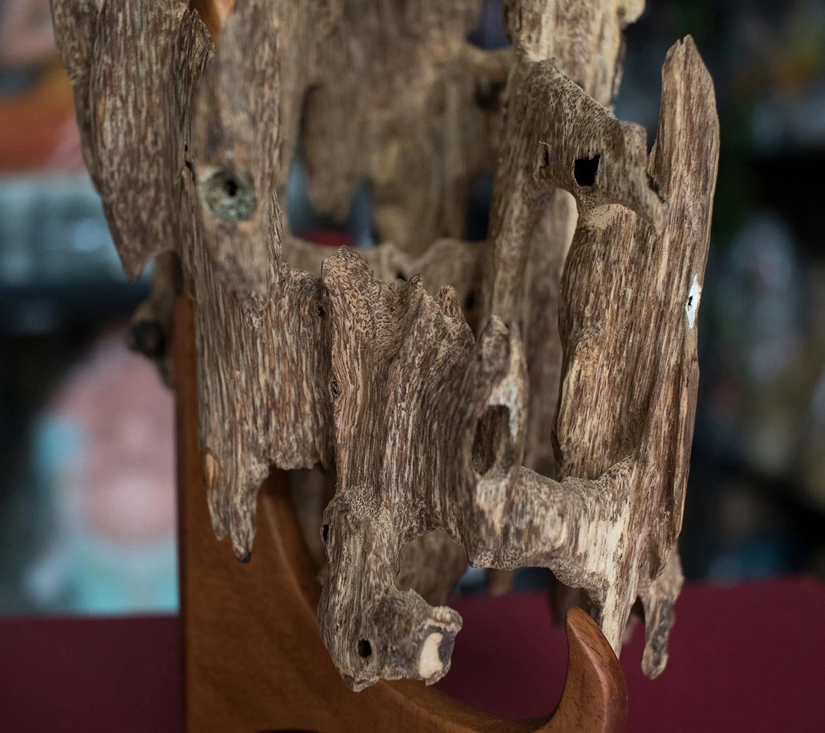 Khối gỗ lũa trầm hương tự nhiên