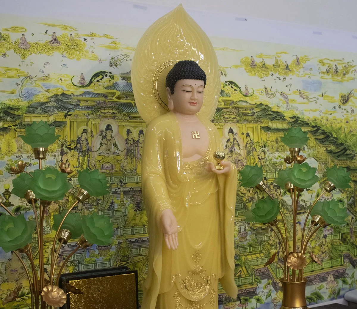 tượng Phật A Di Đà đứng đẹp
