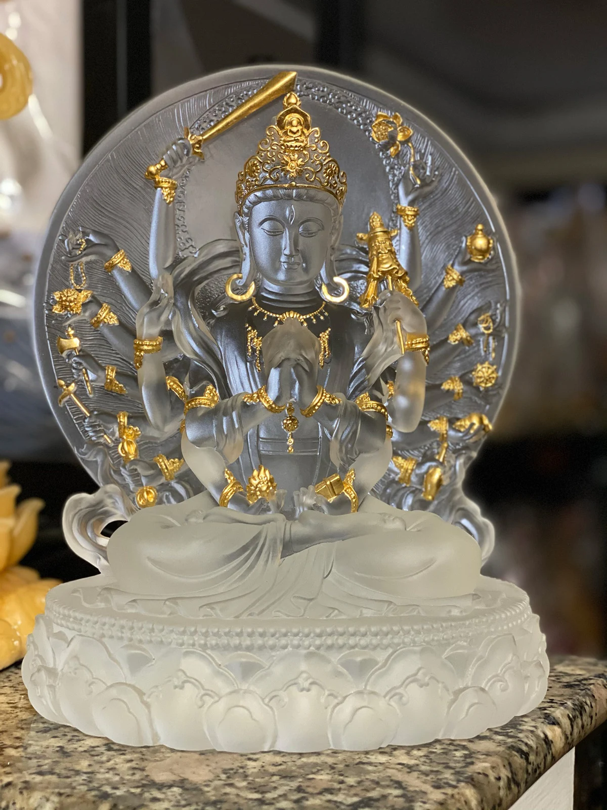 tượng chuẩn đề bồ tát lưu ly